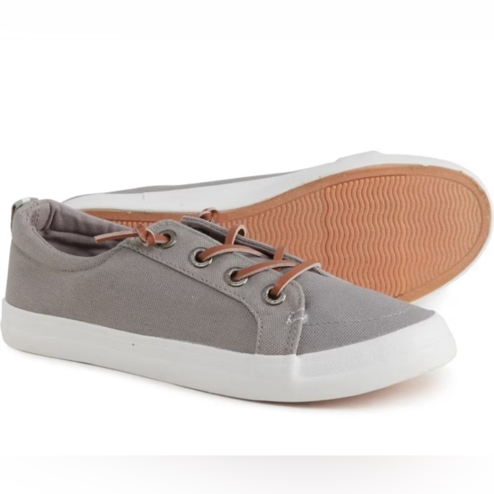 Tommy Bahama Women’s Gray Canvas Sneaker